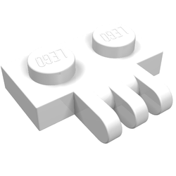 245201 / 4256403 / 2452 Lego Scharnierplatte 1x2 Weiss