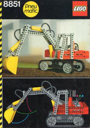 8851: LEGO® Technic Bauanleitung Excavator