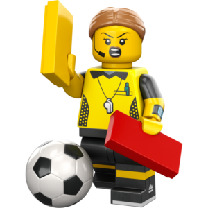 Serie 24 Fußballschiedsrichterin Figur 1 (71037)