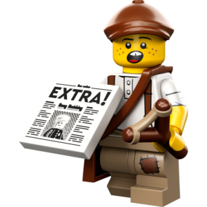 Serie 24 Der Zeitungsjunge Figur 12 (71037)