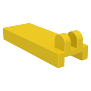 Classic Scharnierplatte 1x2