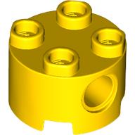 Technic Rundstein 2×2 mit Loch Ø4.85
