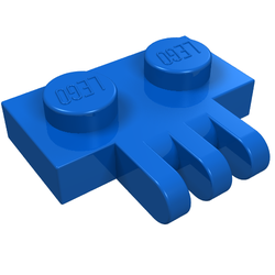 Classic Scharnierplatte 1×2