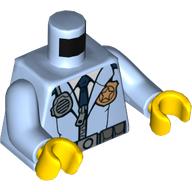 Minifiguren Oberteil Nr.3208 (Polizei)