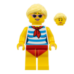 Frau mit Badeanzug (Ludo)