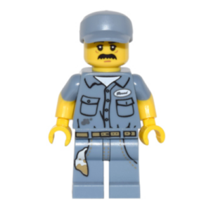 Hausmeister (Minifigur Serie 15)