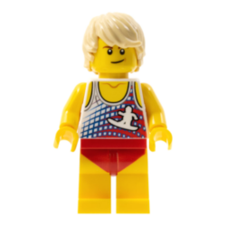 Surfer mit Badeanzug (Ludo)