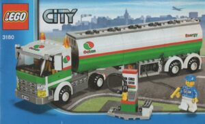 3180: LEGO® City Bauanleitung Tank Truck / Tanklaster
