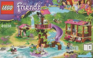 41038: LEGO® Friends Bauanleitung Jungle Rescue Base / Große Dschungelrettungsbasis