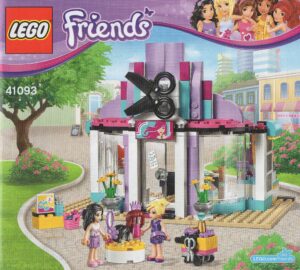 41093: LEGO® Friends Bauanleitung Heartlake Hair Salon