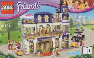 41101: LEGO® Friends Bauanleitung Heartlake Grand Hotel / Heartlake Großes Hotel