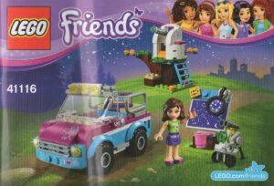 41116: LEGO® Friends Bauanleitung Olivias Expeditionsauto