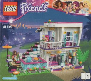 41135: LEGO® Friends Bauanleitung Livi's Pop Star House