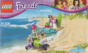 41306: LEGO® Friends Bauanleitung Mia's Beach Scooter / Mias Strandroller