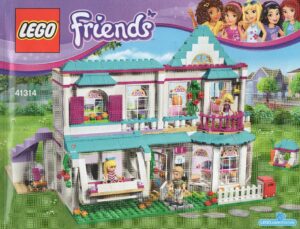 41314: LEGO® Friends Bauanleitung Stephanie's House / Stephanies Haus