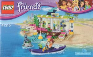 41315: LEGO® Friends Bauanleitung Heartlake Surf Shop / Heartlake Surfladen