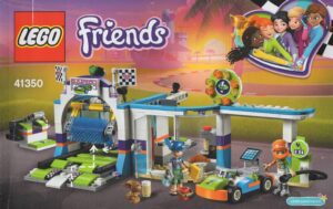 41350: LEGO® Friends Bauanleitung Spinning Brushes Car Wash / Autowaschanlage
