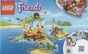 41376: LEGO® Friends Bauanleitung Turtles Rescue Mission / Schildkröten-Rettungsstation