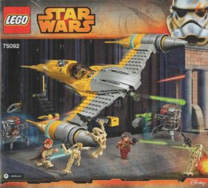 75092: LEGO® Star Wars™ Bauanleitung Naboo Starfighter