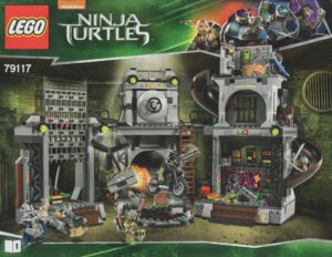 79117: LEGO® Ninja Turtles Bauanleitung Turtle Lair Invasion / Invasion in der Schildkrötenhöhle