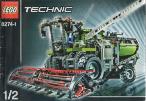 8274: LEGO® Technic Bauanleitung Combine Harvester / Mähdrescher