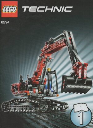 8294: LEGO® Technic Bauanleitung Excavator / Bagger