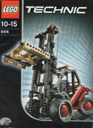 8416: LEGO® Technic Bauanleitung Fork-Lift / Gabelstapler
