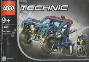 8435: LEGO® Technic Bauanleitung 4WD / Allrad Geländewagen