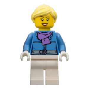 Frau mit Schal (City)