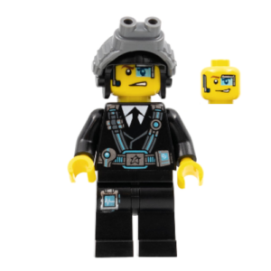 Agent Curtis Bolt mit Brille (Ultra Agents)