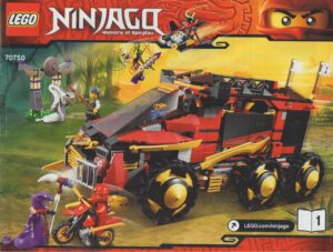70750: LEGO® Ninjago Bauanleitung Ninja DB X
