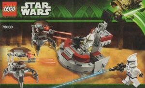 75000: LEGO® Star Wars™ Bauanleitung Clone Troopers vs. Droidekas
