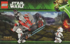 75001: LEGO® Star Wars™ Bauanleitung Republic Troopers vs. Sith Troopers