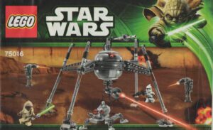75016: LEGO® Star Wars™ Bauanleitung Homing Spider Droid
