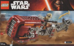 75099: LEGO® Star Wars™ Bauanleitung Rey's Speeder