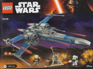 75149: LEGO® Star Wars™ Bauanleitung Resistance X-wing Fighter