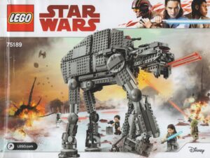 75189: LEGO® Star Wars™ Bauanleitung First Order Heavy Assault Walker