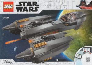 75286: LEGO® Star Wars™ Bauanleitung General Grievous's Starfighter