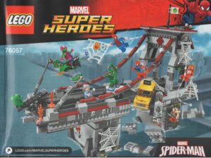 76057: LEGO® MARVEL Super Heroes Bauanleitung Spider-Man: Web Warriors Ultimate Bridge Battle