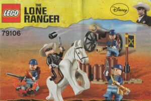 79106: LEGO® The Lone Ranger Bauanleitung Cavalry Builder Set