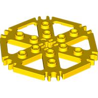 Classic Platte Hexagonal mit Kreuzloch