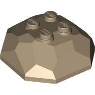 Classic Fels 4x4x1 1/3 horizontale obere Hälfte