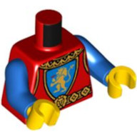 Minifiguren Oberteil Nr.6227 (Ritter)