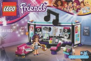 41103: LEGO® Friends Bauanleitung Popstar Aufnahmestudio