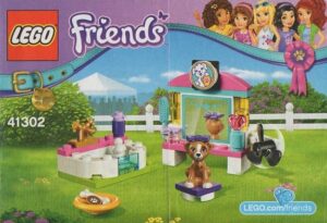 41302: LEGO® Friends Bauanleitung Welpensalon