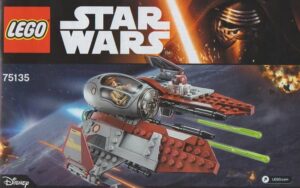 75135: LEGO® Star Wars™ Bauanleitung Obi-Wan's Jedi Interceptor