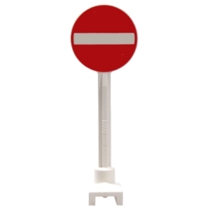 Classic Strassenschild Rund (Durchfahrt verboten)