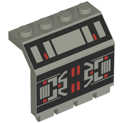 Classic Scharnierplatte / Seitenladen 2x4x3 1/3