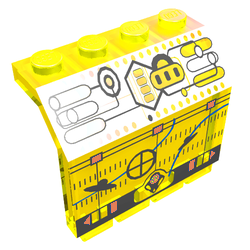 Classic Scharnierplatte / Seitenladen 2x4x3 1/3