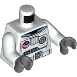 Minifiguren Oberteil Nr.1695 (Raumfahrer)